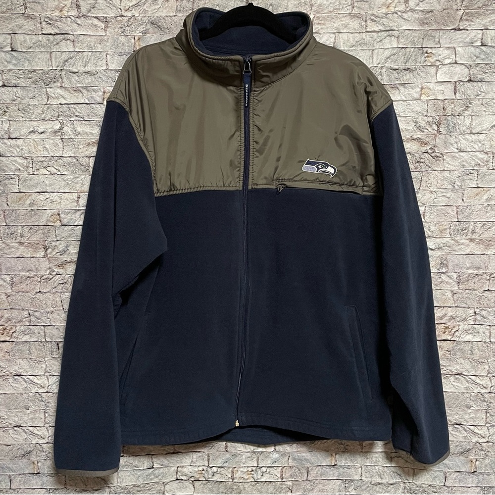 NFL Seahawks Zip up fleece jacket xl